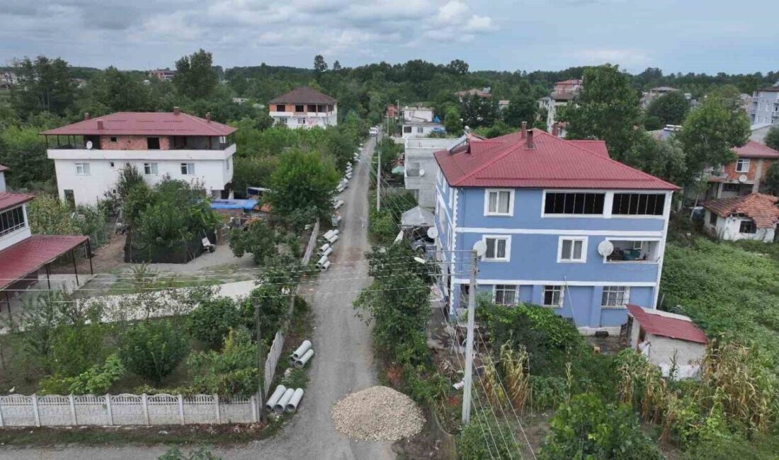 Samsun’un Terme ilçesinde uzun süredir çözüm bekleyen kanalizasyon sorunu tarihe