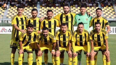 TFF 2. Lig Kırmızı Grup 3. hafta maçında Aliağa FK,