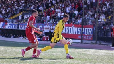 TFF 2. Lig Kırmızı Grup 4. hafta maçında Aliağaspor FK,