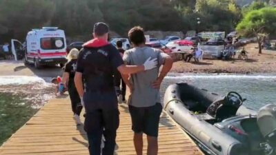 Muğla’nın Fethiye ilçesi açıklarında seyreden ticari yatta rahatsızlanan vatandaş için