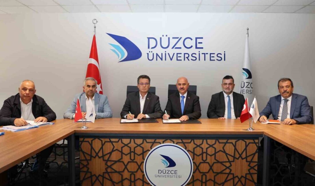 Toplu iş sözleşmesi imzalandı Düzce Üniversitesi ile Türkiye Sağlık ve Sosyal Hizmet İşçileri Sendikası
