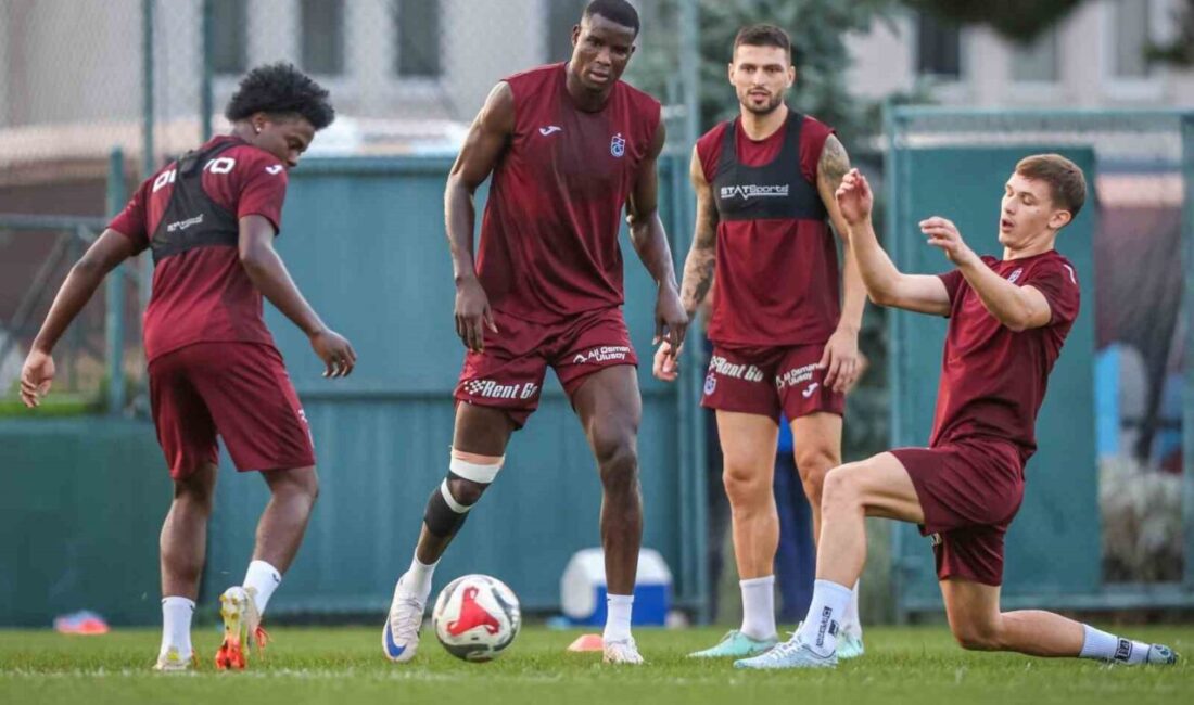Trabzonspor, Fenerbahçe maçı hazırlıklarına başladı Trabzonspor, Trendyol Süper Lig’in 5. haftasında deplasmanda oynayacağı Fenerbahçe maçı