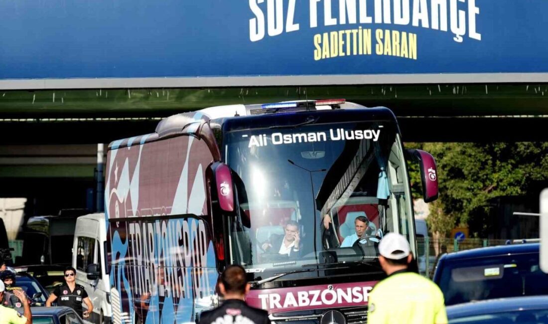 Trabzonspor stada geldi Trendyol Süper Lig’in 5. haftasında Fenerbahçe’ye konuk olacak Trabzonspor, stada