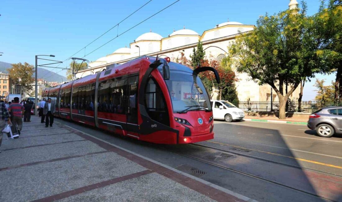Tramvay hattında düzenleme Bursa Büyükşehir Belediyesi, 17-26 Eylül tarihleri arasında Bursaray T1 hattı