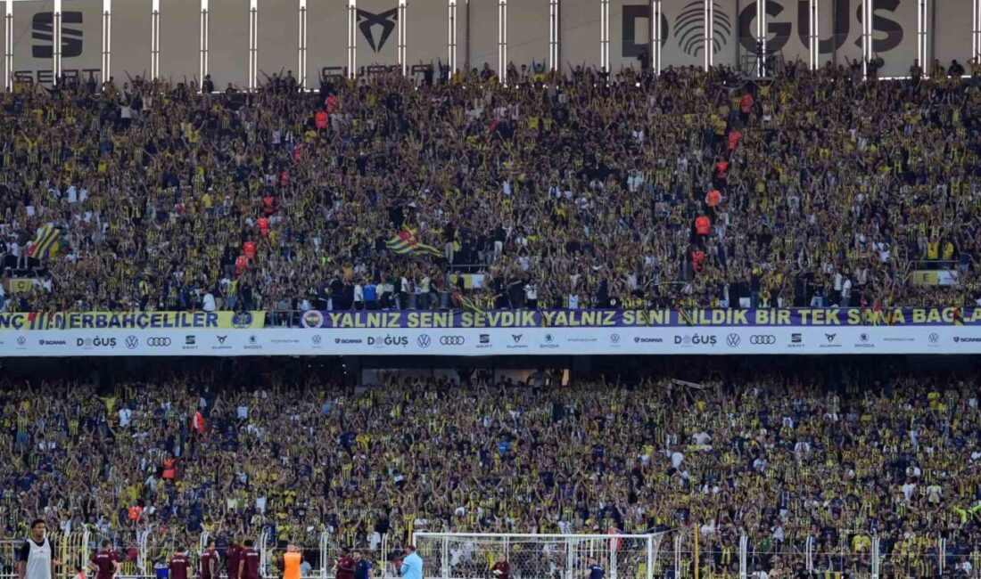 Trendyol Süper Lig: Fenerbahçe: 0 – Trabzonspor: 0 (Maç devam ediyor) Trendyol Süper Lig’in 5. haftasında Fenerbahçe, Trabzonspor’u konuk ediyor. Mücadelenin