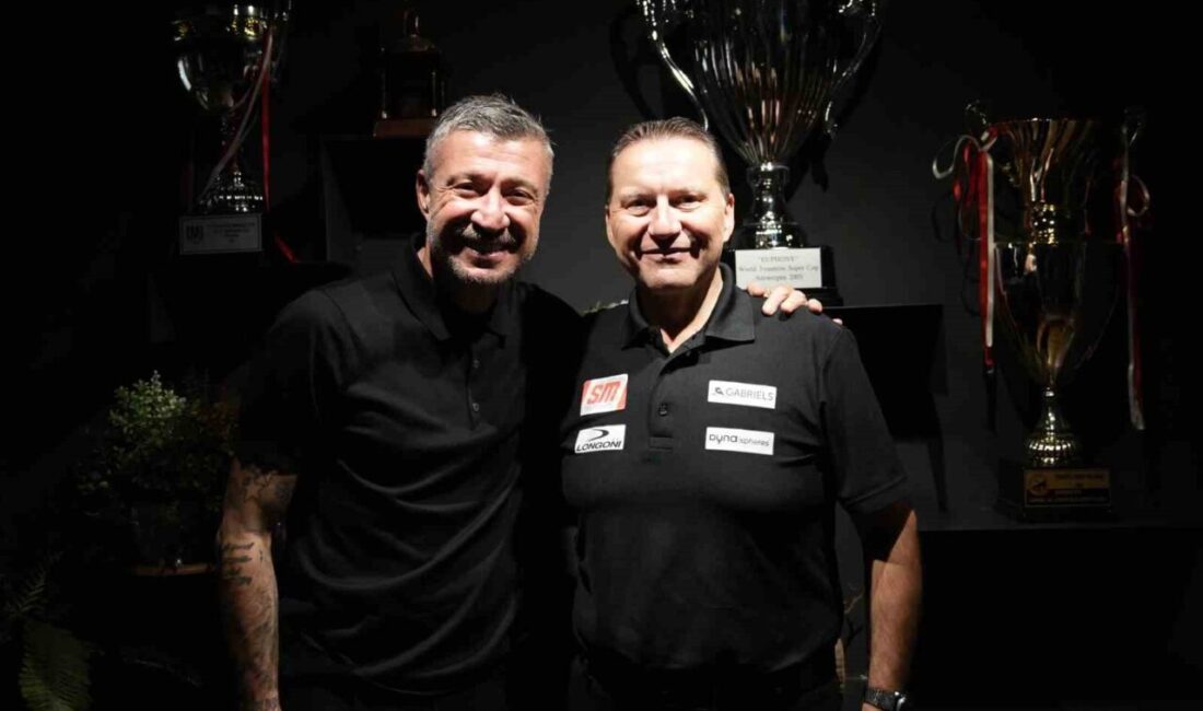 Bilardo turnuvasına katılan eski milli futbolcu Tümer Metin, kendisine hedefler