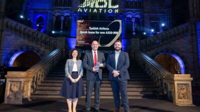 Türk Hava Yolları, Londra’da gerçekleşen Airline Economics Aviation 100 European