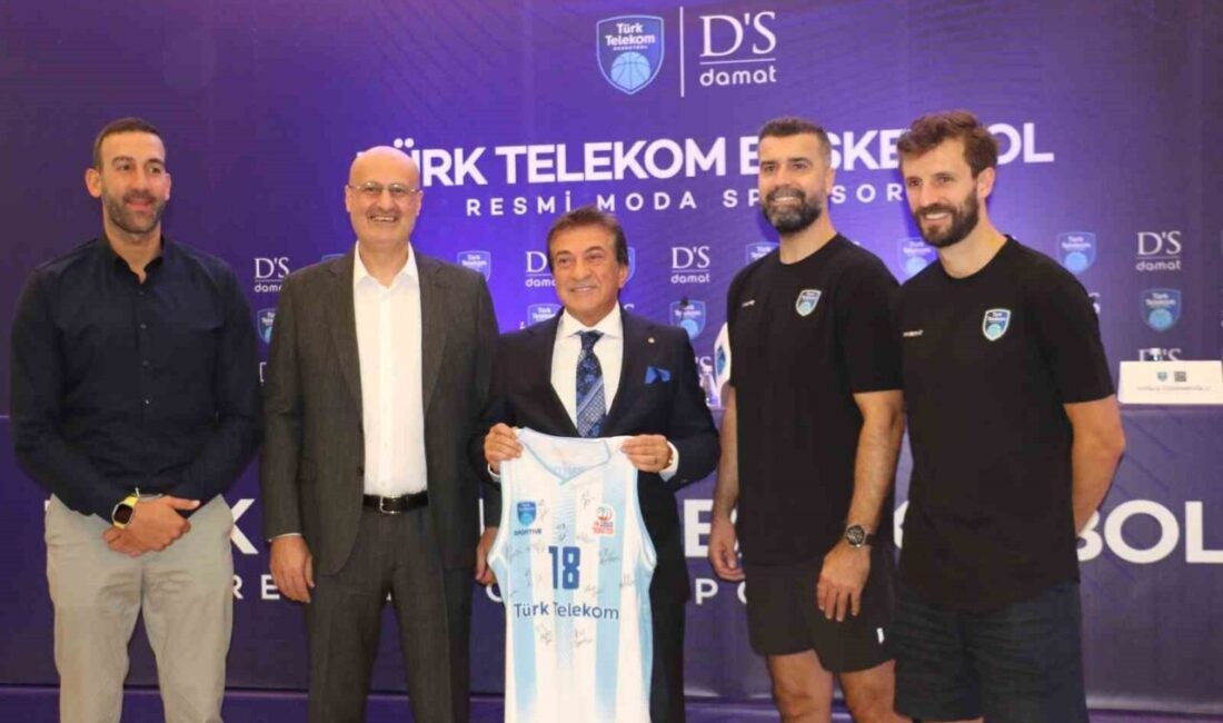 Türk Telekom Erkek Basketbol Takımı ile D’S damat arasında sponsorluk anlaşması Türk Telekom Erkek Basketbol Takımı ile D’S damat arasında sponsorluk