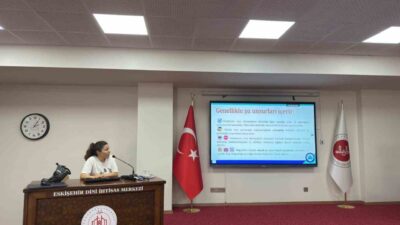 Eskişehir’de ‘Tütün ve Tütün Ürünlerinin Zararları’ konulu bir bilgilendirme eğitimi