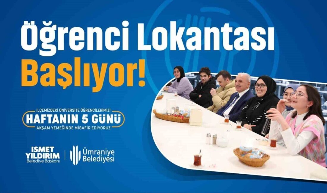 Ümraniye Belediyesi tarafından 2021 yılında hayata geçirilen Öğrenci Lokantası projesi,