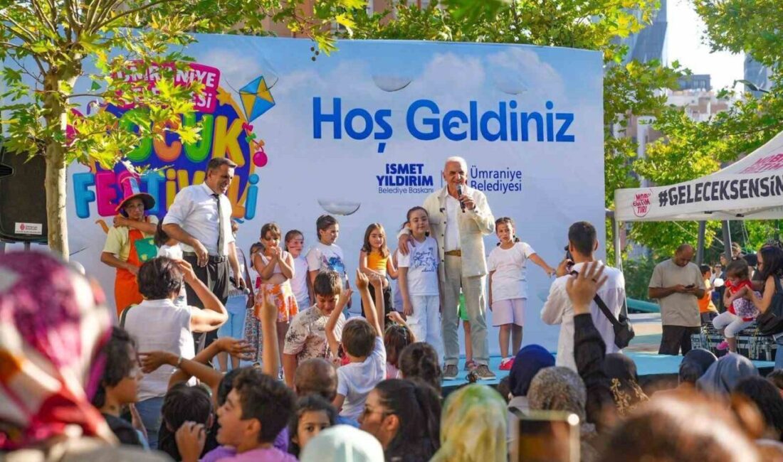 Ümraniye Belediyesi tarafından geleneksel hale getirilen Çocuk Festivali, bu yaz