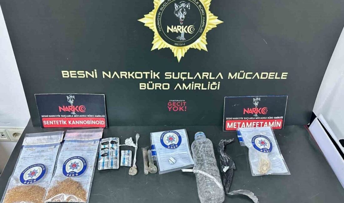 Uyuşturucu operasyonunda: 6 şahıs yakalandı Adıyaman’ın Besni ilçesinde polis ekipleri tarafından gerçekleştirilen iki ayrı operasyonda