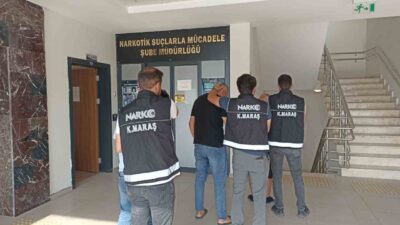 Kahramanmaraş’ta düzenlenen uyuşturucu operasyonunda yakalanan 3 şüpheli tutuklandı. Alınan bilgiye