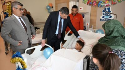 Erzurum Valisi Mustafa Çiftçi, Şehir Hastanesi Üroloji bölümünde sünnet olan