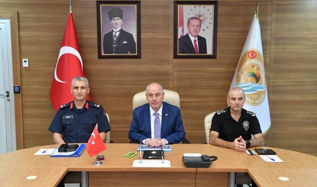 Vali Coşkun, Ağustos ayı asayiş verilerini paylaştı Denizli’nin Ağustos ayı asayiş verilerini açıklayan Vali Ömer Faruk Coşkun,