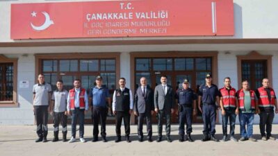 Çanakkale Valisi Doç. Dr. Ömer Toraman, Göç İdaresi Müdürlüğü Düzensiz