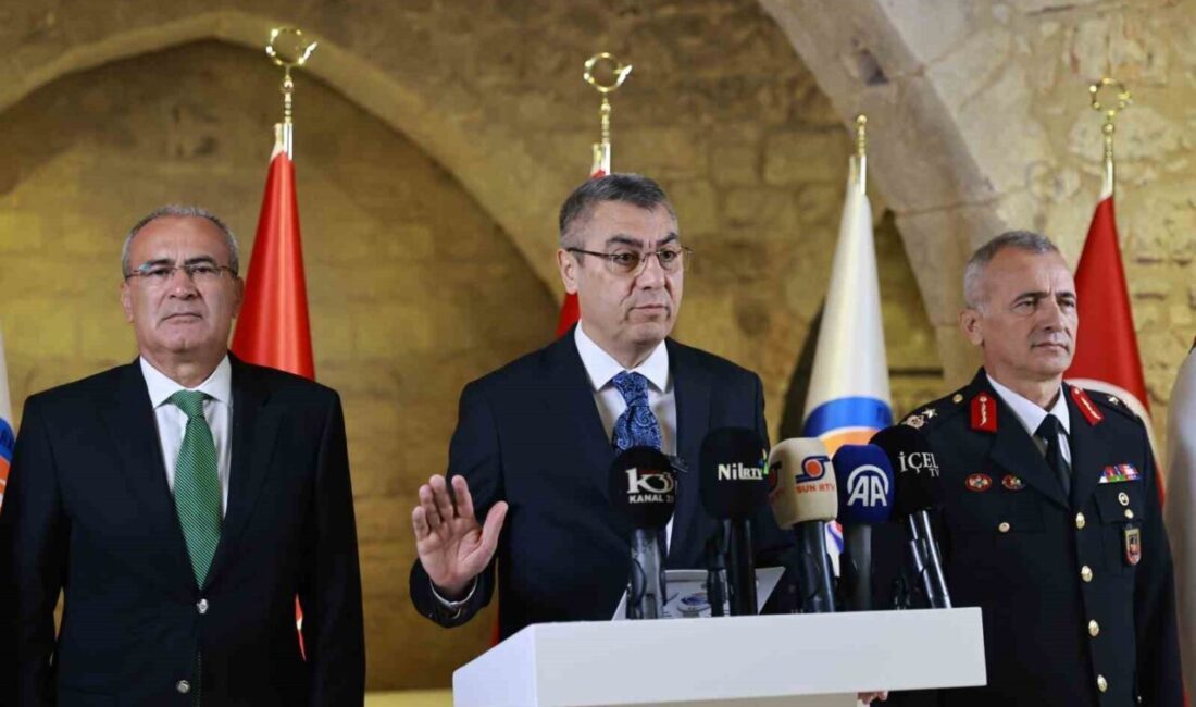 Mersin Valisi Atilla Toros, 2025 yılının ilk 8 ayına ait