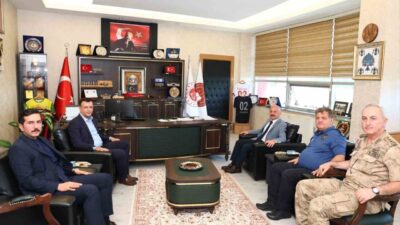 Adıyaman Valisi Osman Varol, yeni adli yıl dolayısıyla yargı mensuplarını