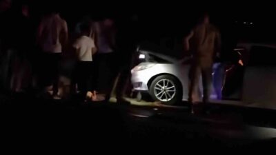 Van’ın Erciş ilçesinde otomobilin koyun sürüsüne çarpması sonucu 8 koyun