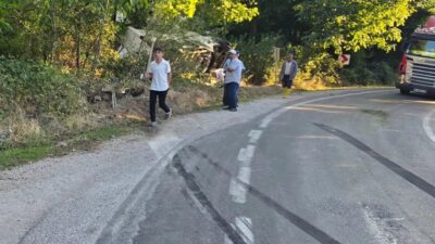 Tokat’ın Niksar ilçesinde meydana gelen trafik kazasında 2 kişi yaralandı.