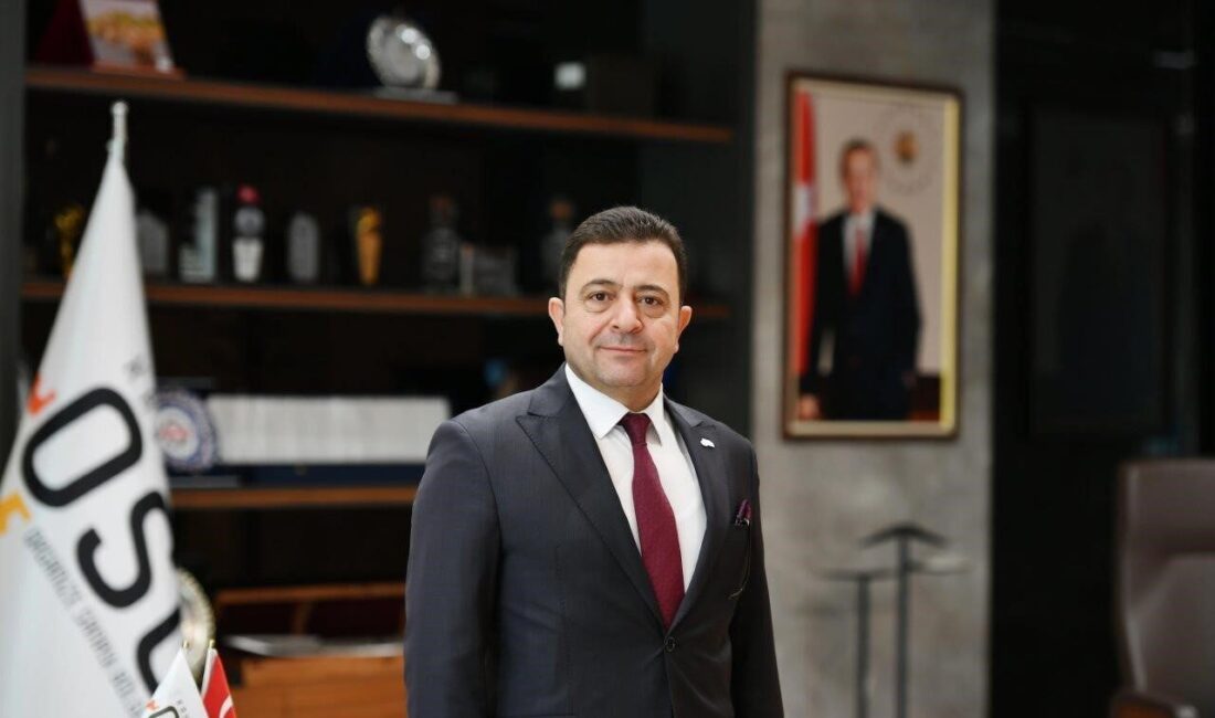 Kayseri OSB Başkanı Mehmet Yalçın, Cumhurbaşkanı Yardımcısı Cevdet Yılmaz tarafından