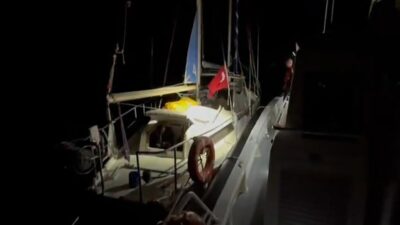 Muğla’nın Milas ilçesi Kıyıkışlacık mevkiinde, Sahil Güvenlik Komutanlığı ve Jandarma