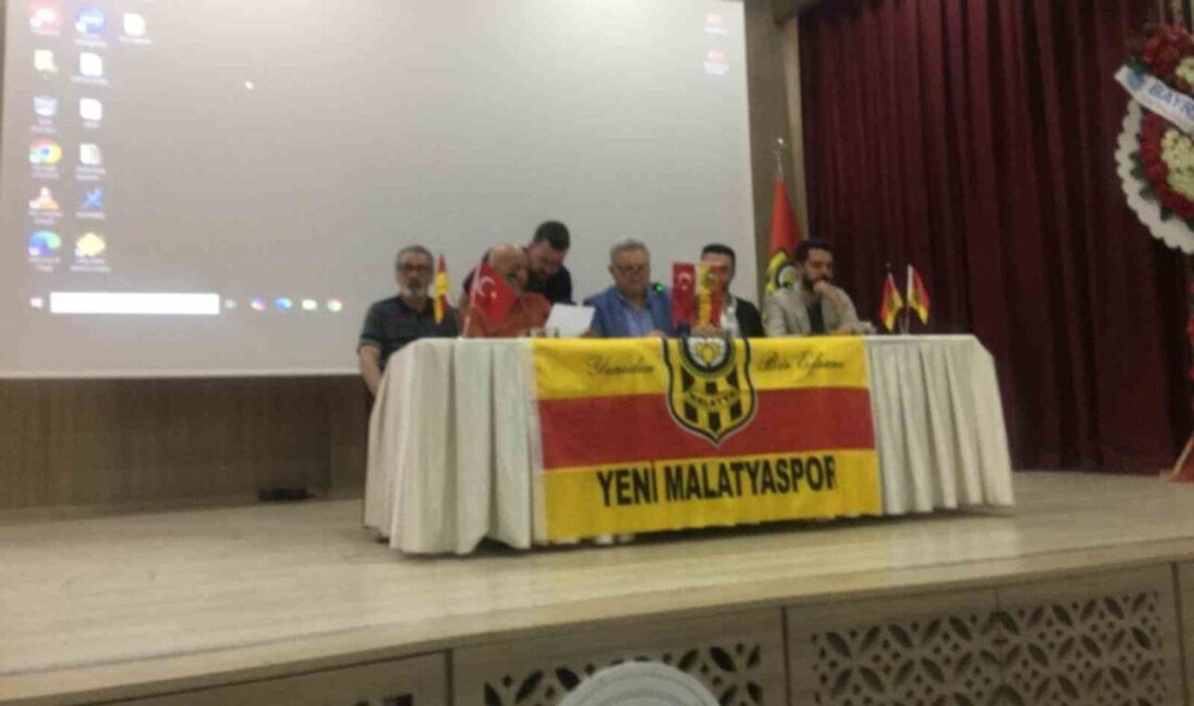 TFF 2. Lig ekiplerinden Yeni Malatyaspor’un olağanüstü seçimli genel kurulunda