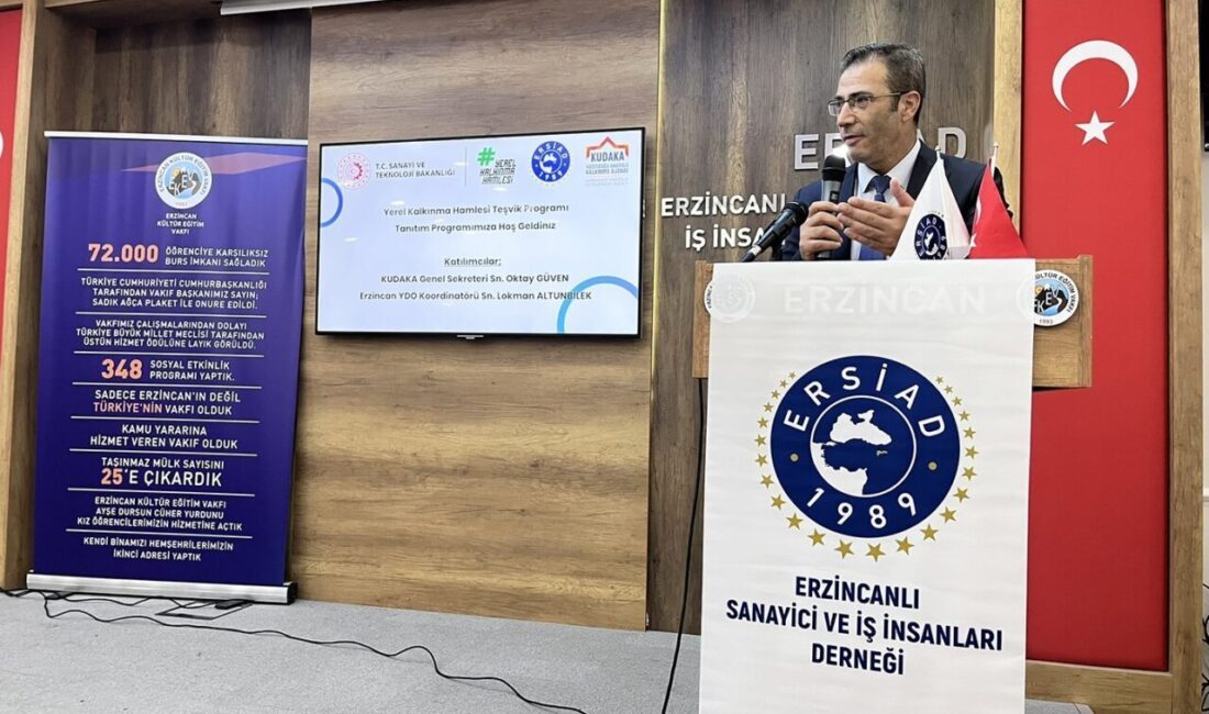 Yerel Kalkınma Hamlesi Teşvik Programı ve Erzincan İçin Öngörülen Yatırım Konuları İstanbul’da tanıtıldı Sanayi ve Teknoloji Bakanlığı koordinasyonunda yürütülen “Yerel Kalkınma Hamlesi Teşvik
