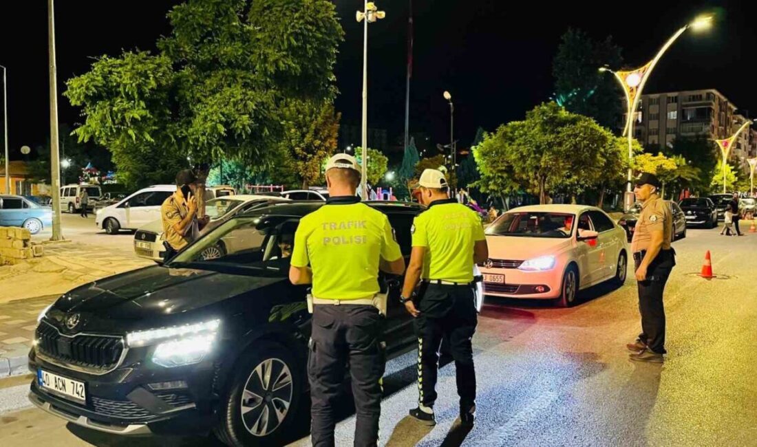 Yerköy’de huzur ve güven ortamının korunması amacıyla kapsamlı denetimler gerçekleştirildi.