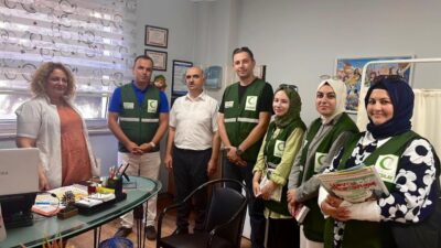 Yeşilay Amasya Şubesi Başkanı Selim Türkmen, “Toplum sağlığını korumaya katkı