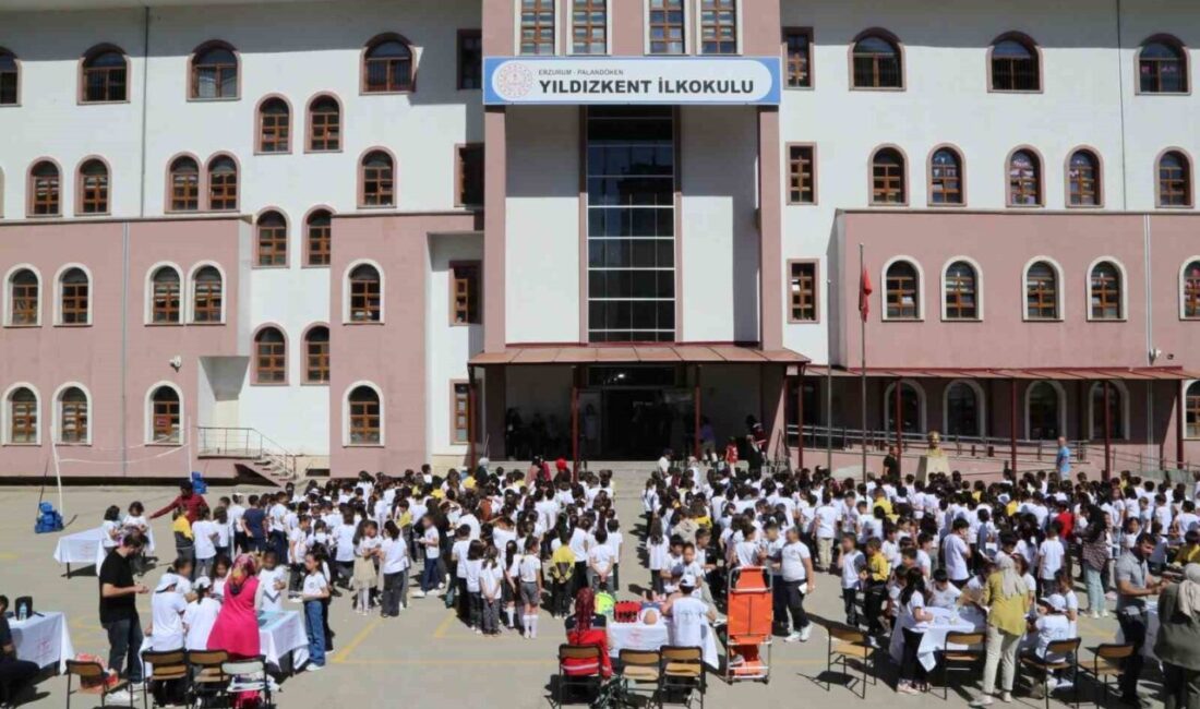 Yıldızkent İlkokulu’nda “Sağlıklı çocuk, sağlıklı gelecek” şenliği Erzurum İl Sağlık Müdürlüğü tarafından yürütülen “Sağlıklı Çocuk, Sağlıklı Gelecek”