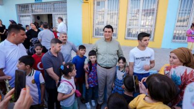 Şehitkamil Belediye Başkanı Umut Yılmaz, 2025-2026 Eğitim-Öğretim yılının ilk gününde