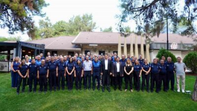 Şehitkamil Belediye Başkanı Umut Yılmaz, Zabıta Haftası dolayısıyla belediye bünyesinde