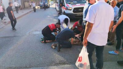 Siirt’te yolun karşısına geçmeye çalışırken otomobilin çarptığı çocuk yaralandı. Edinilen