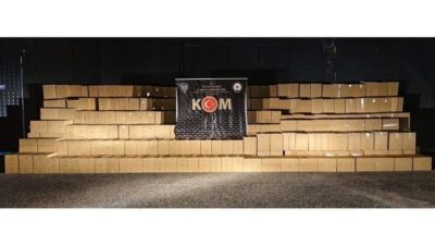 Yozgat’ın Sorgun ilçesinde rekor sayıda makaron ele geçirildi. Yozgat Emniyet