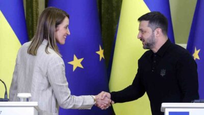 Ukrayna Devlet Başkanı Vladimir Zelenskiy, Rusya-Ukrayna Savaşı’nın Ukrayna için yıllık