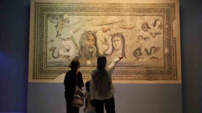 Gaziantep’te tarihi İpek Yolu üzerindeki Zeugma Mozaik Müzesi, 2025’in ilk