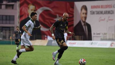 Ziraat Türkiye Kupası 2. Tur maçında Aliağa FK, deplasmanda Bornova