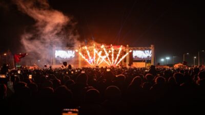 Cumhuriyet Bayramı kutlamaları kapsamında sahneye çıkan Türk rock müziğinin efsane