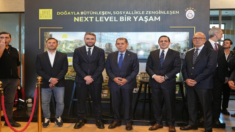 Galatasaraylı Yıldızlarla Next Level Tanıtıldı Pasifik GYO, İstanbul’un yeni prestij projesi Next Level Kemer’i Galatasaraylı