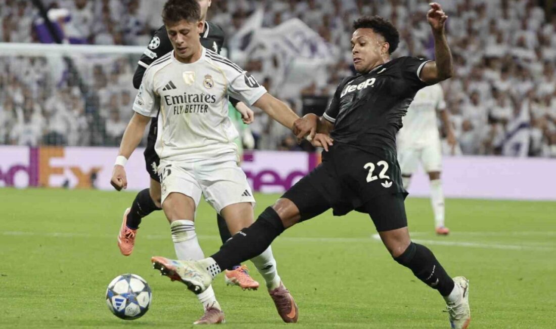UEFA Şampiyonlar Ligi’nin 3. haftasında Arda Güler’in forma giydiği Real
