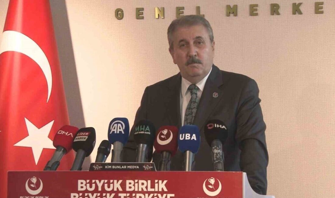 Büyük Birlik Partisi (BBP) Genel Başkanı Mustafa Destici, “Dünya var