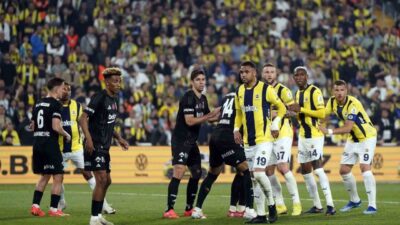 Beşiktaş ile Fenerbahçe arasında oynanacak derbide her iki takımın kadro
