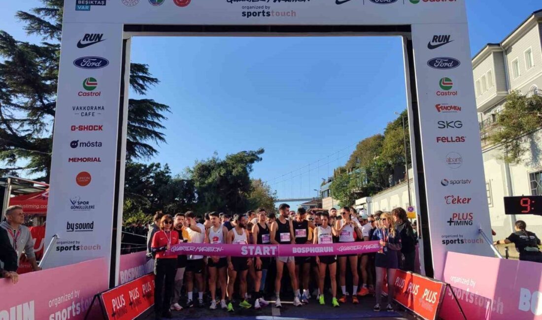 Beşiktaş Belediyesi ev sahipliğinde düzenlenen “Bosphorun Quarter Marathon” etkinliğinde, 3