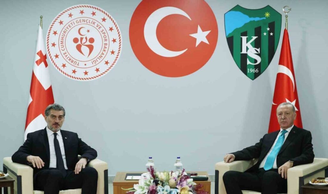 Cumhurbaşkanı Erdoğan, Gürcistan Cumhurbaşkanı Kavelaşvili ile bir araya geldi Cumhurbaşkanı Recep Tayyip Erdoğan, Türkiye-Gürcistan karşılaşmasının ardından Gürcistan Cumhurbaşkanı Mikheil