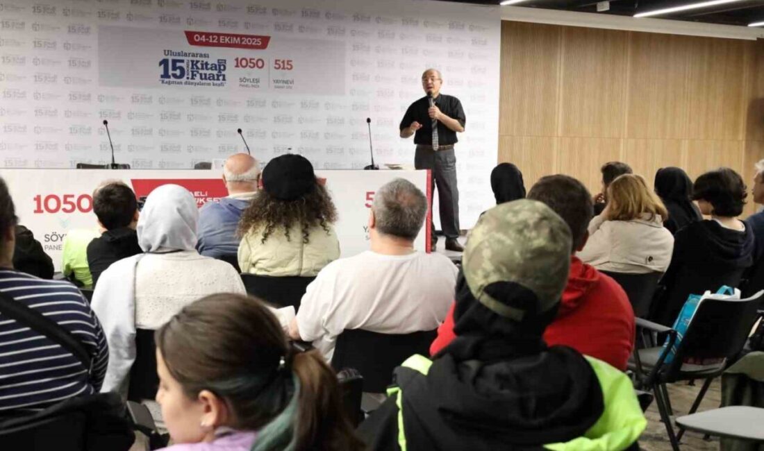 Kocaeli Kitap Fuarı’nda katılımcılarla buluşan yazar Halit Ertuğrul, çocukların söyleneni