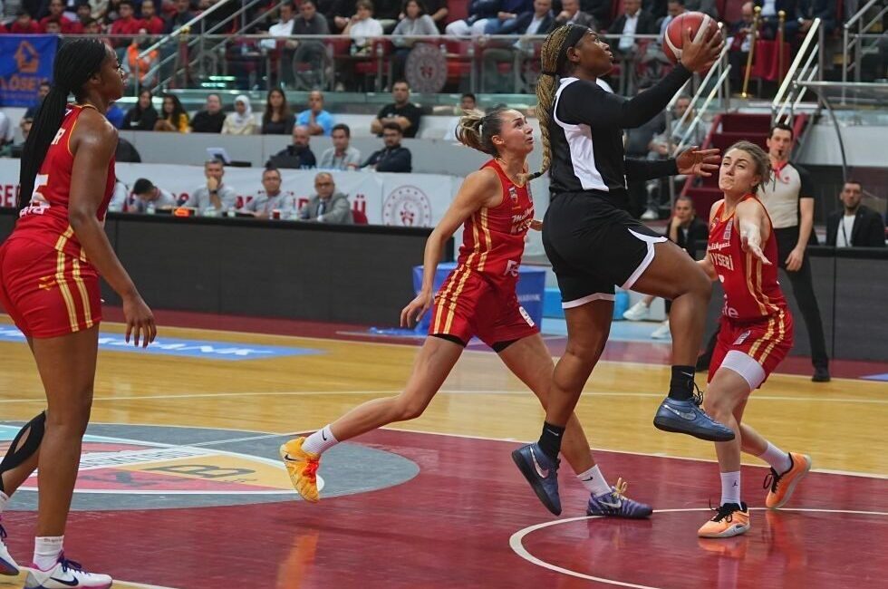 Melikgazi Kayseri Basketbol, Beşiktaş’a kaybetti Türkiye Kadınlar Basketbol Süper Ligi 4. haftasında Melikgazi Kayseri Basketbol,