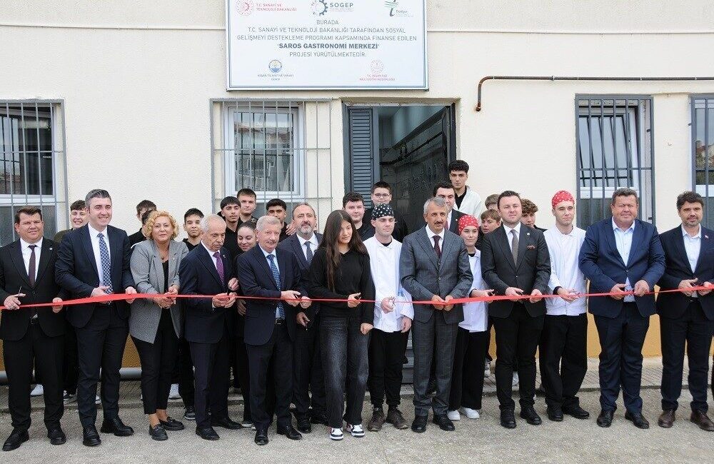 Saros Gastronomi Merkezi açıldı Trakya Kalkınma Ajansı ile Keşan Ticaret ve Sanayi Odası iş