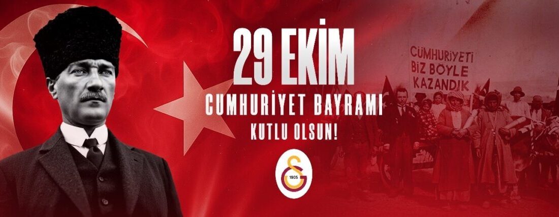 Spor camiasından 29 Ekim Cumhuriyet Bayramı mesajları Spor camiası, 29 Ekim Cumhuriyet Bayramı dolayısıyla kutlama mesajları yayımladı.