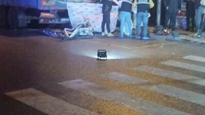 Sultanbeyli’de polisin dur ihtarına uymayan şahsın kullandığı hafif ticari araç,